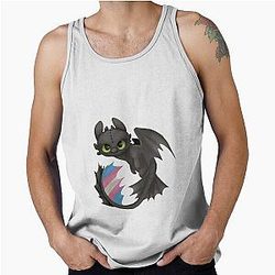 Toothless Pride Transgender Tank Top