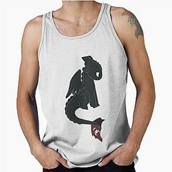 Toothless Dragon How to Train Dragon Tank Top
