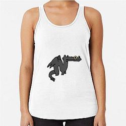 Dancing Toothless Racerback Tank
