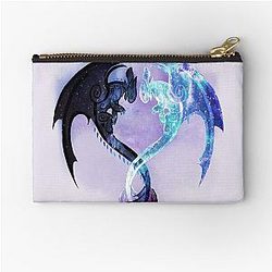 Dragon Heart Toothless and Light Fury Zipper Pouch