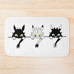 Toothless Baby Bath Mat
