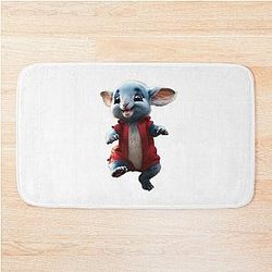 Dancing Delight Whimsical Art for All Ages Bath Mat