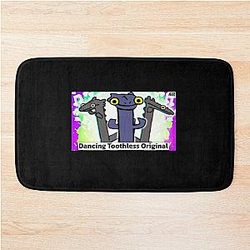 Toothless Dancing Bath Mat