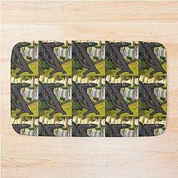 Toothless dancing fanart movie bath mat