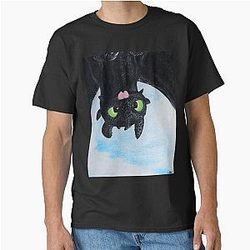 Toothless, Upside Down, Flight Classic T-Shirt