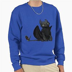 Toothless Night Fury Pullover Sweatshirt