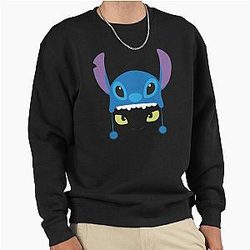 Toothless and Stitch Pullover Sweatshirt