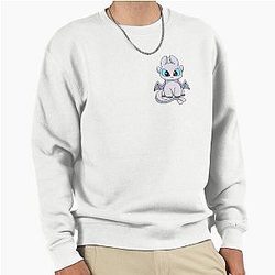Light Fury Toothless Pullover Sweatshirt