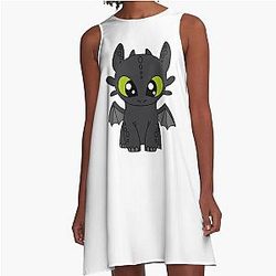 Baby Toothless A-Line Dress