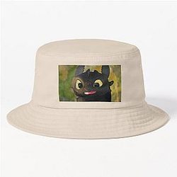 Toothless in the sunlight Bucket Hat