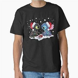 Stitch and Santa Dad Shirt, shirt bundle, classic t shirt
