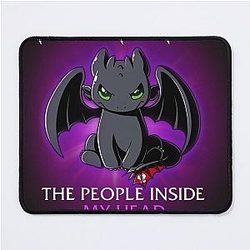 Toothless Dragon Mouse Pad