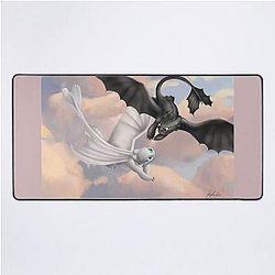 Toothless and his Dragon Desk Mat