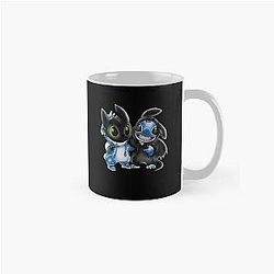 Stitch And Toothless Change Classic Mug