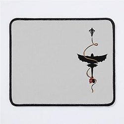 Toothless and Hiccup mouse pad