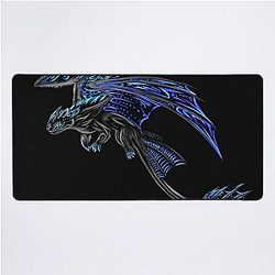 Tribal toothless dragon desk mat