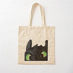 Toothless Cotton Tote Bag