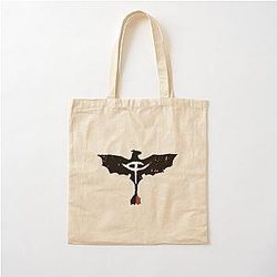 Unleash Fury Grunge Toothless Silhouettes Dragon Enthusiasts Cotton Tote Bag