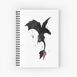Splatter Dragon Notebook