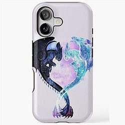 Dragon Heart Toothless Light Fury iPhone Case