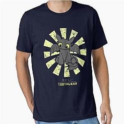 Toothless Japanese How To Train Dragon Essential T-Shirt