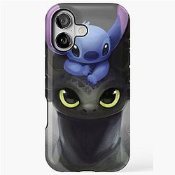 Toothless and Stitch iPhone Tough Case