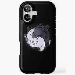 How to Train Your Dragon Toothless and Light Fury Hugging iPhone Tough Case