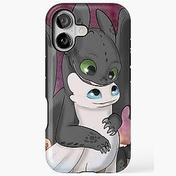 Toothless Light Fury iPhone Case