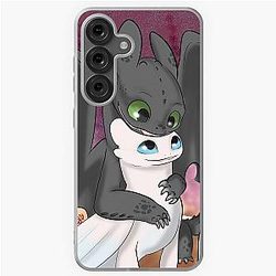 Toothless and Light - Fury Samsung Galaxy Soft Case