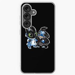 Stitch And Toothless Change Uniform Samsung Galaxy Soft Case