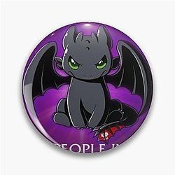 Toothless Dragon Pin