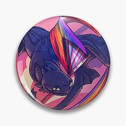 Toothless Rainbow Pride 2023 Pin