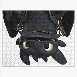 Upside Down Toothless Jigsaw Puzzle