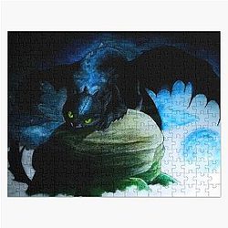 Toothless the Alpha Night Fury Jigsaw Puzzle