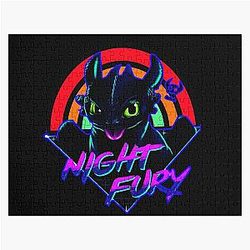 Toothless Night Fury Jigsaw Puzzle