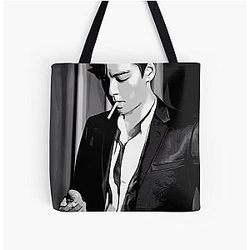 TOP all over print tote bag