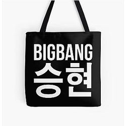 T.O.P Seungri All Over Print Tote Bag