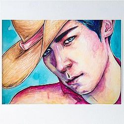 SPACE COWBOY T.O.P Poster