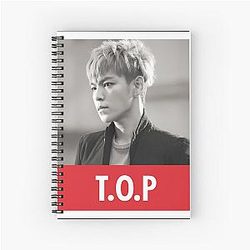 Big Bang - T.O.P Spiral Notebook