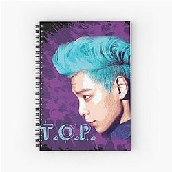 T.O.P Big Bang Spiral Notebook