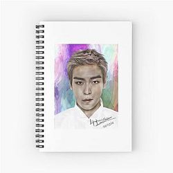 T.O.P from Big Bang Spiral Notebook