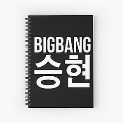 T.O.P Seungri Spiral Notebook