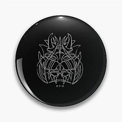 Official Billy F Gibbons of ZZ Top Tribal Pin