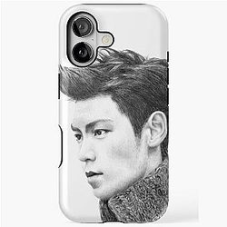 T.O.P Pencil Drawing iPhone Case