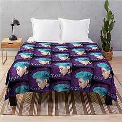 T.O.P ~ Big Bang Perfect Gift Throw Blanket