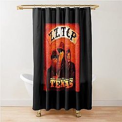T.O.P Band from Texas Shower Curtain