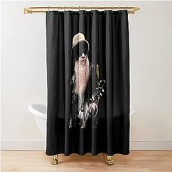 Official Billy F Gibbons of ZZ Top Live VI Shower Curtain