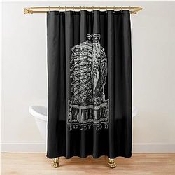 Official Billy F Gibbons of ZZ Top Z Tribe Shower Curtain