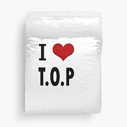 I love T.O.P Choi Seung-hyun Duvet Cover