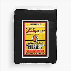 Billy Gibbons of ZZ Top Lucky Duvet Cover